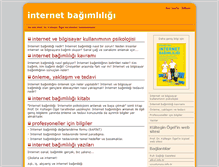 Tablet Screenshot of internetbagimliligi.info